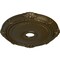 Ekena Millwork Heaton Ceiling Medallion (Fits Canopies up to 6 1/2"), 27 1/2"OD x 3 7/8"ID x 2 1/4"P, Brass CM27HEBRS - alternate 4